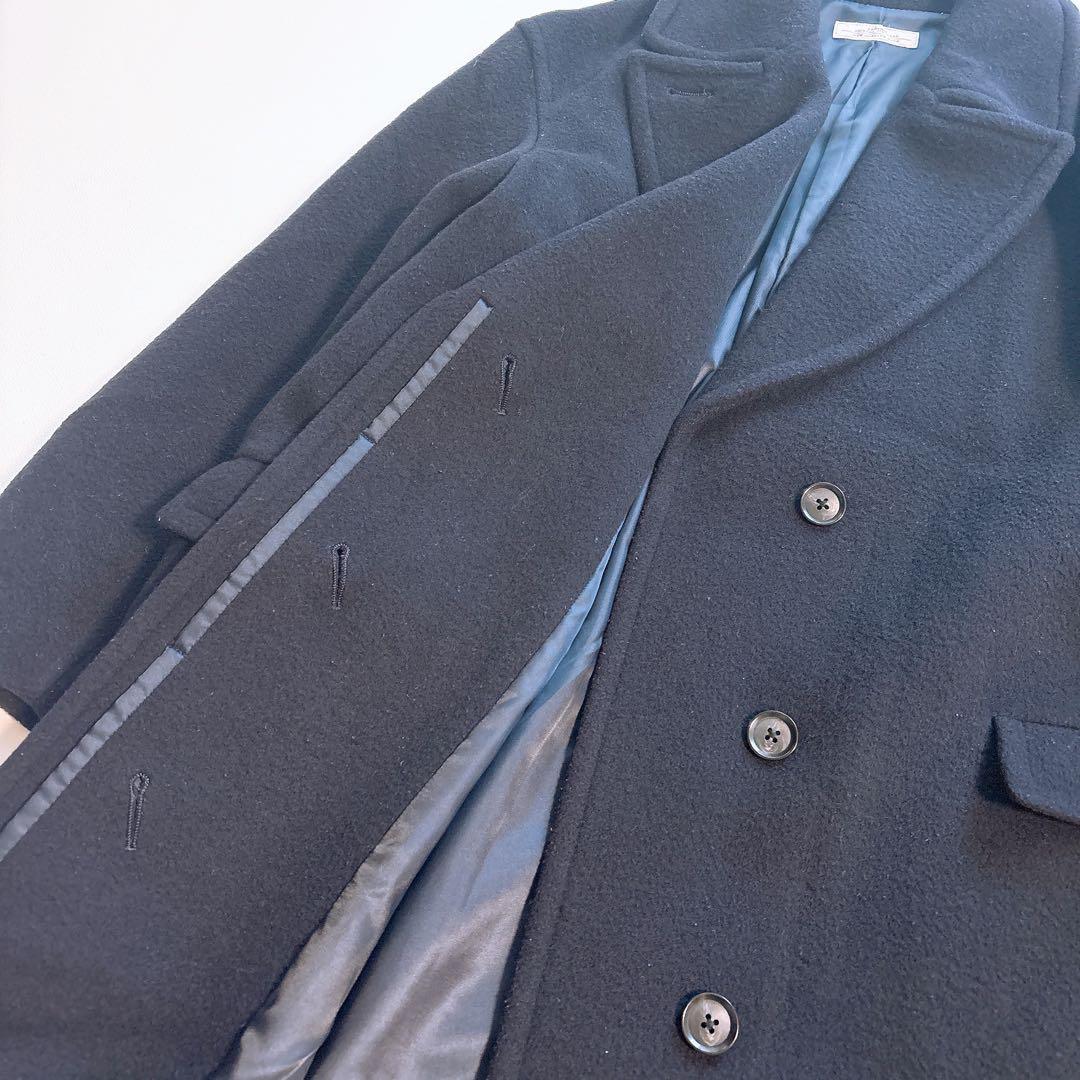 ジャーナルスタンダードレリューム チェスターコート アウター ネイビー 紺 38
