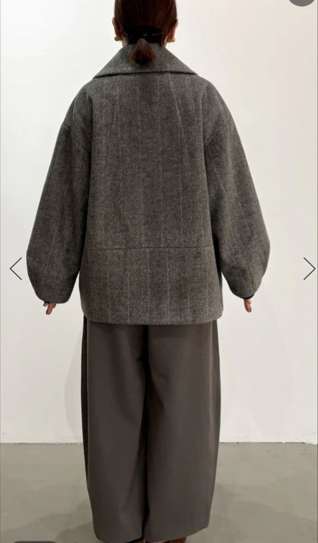 早いもの勝ち☆再お値下げ☆低身長caho146cm シャギージャコット