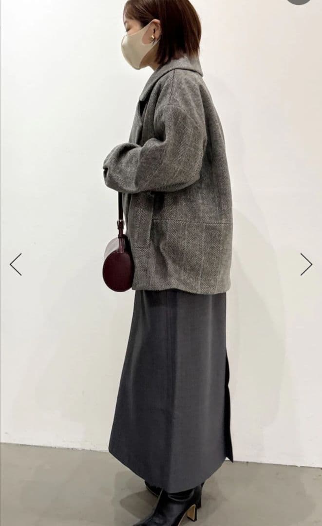 早いもの勝ち☆再お値下げ☆低身長caho146cm シャギージャコット