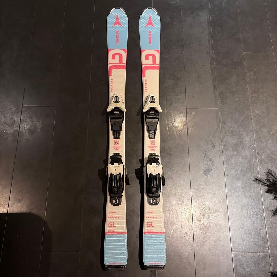 ATOMIC 女の子用スキー板120センチ&ストック90センチ