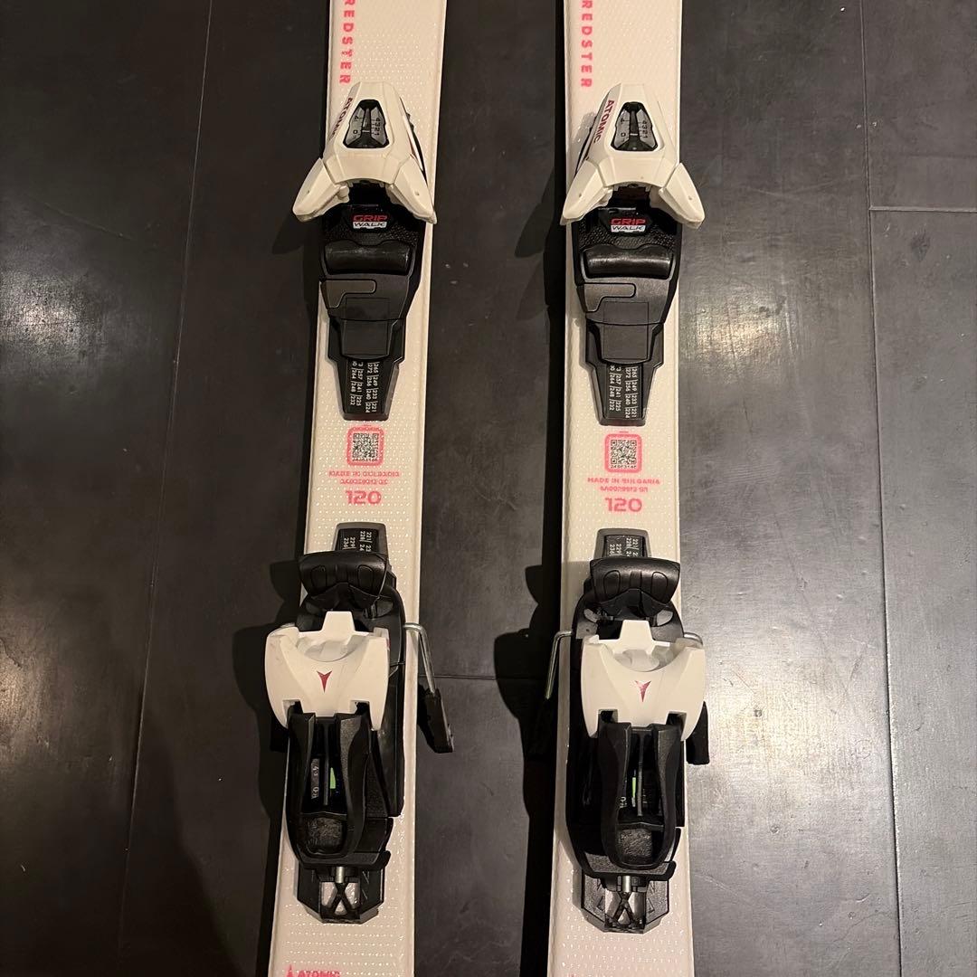 ATOMIC 女の子用スキー板120センチ&ストック90センチ