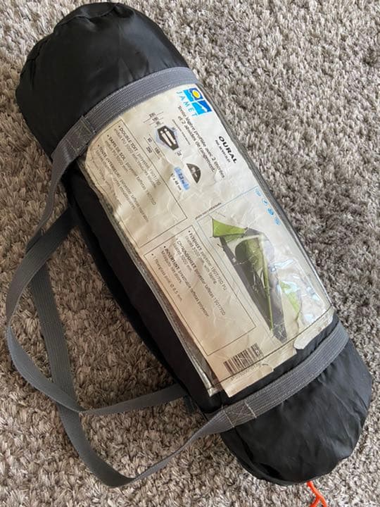 [フランスで購入]JAMET 1-2人用テント　グリーン