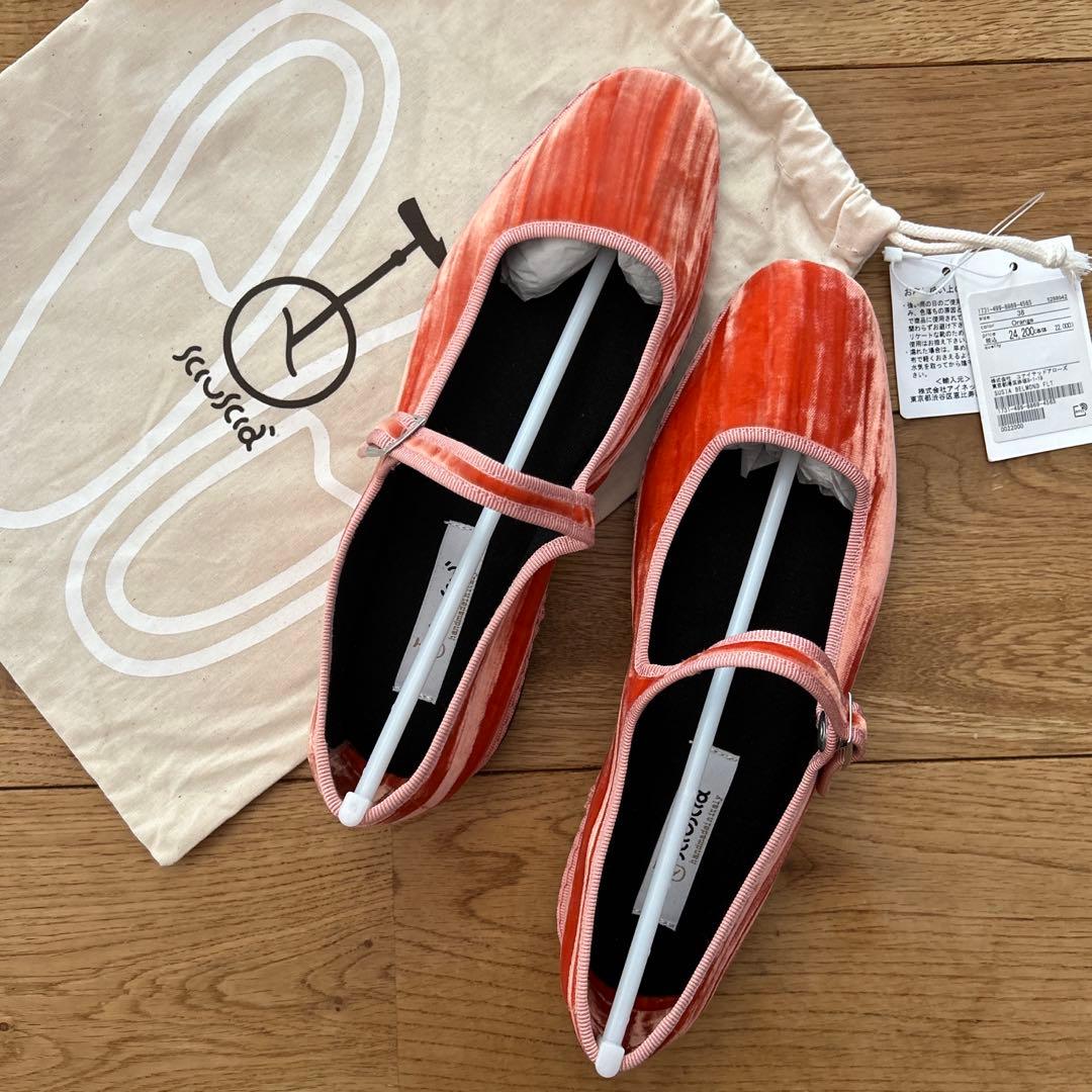未使用！Sciuscia シューシャ フラットシューズ 38