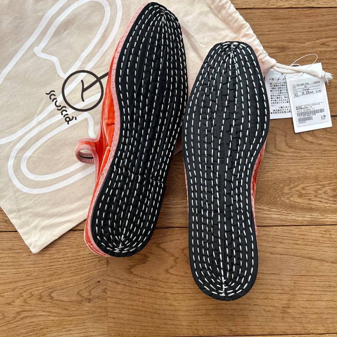 未使用！Sciuscia シューシャ フラットシューズ 38