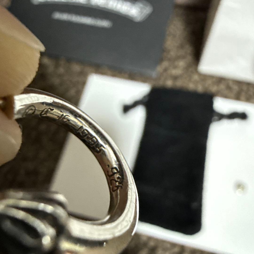 クロムハーツ プレーンフープイヤリング(ピアス)