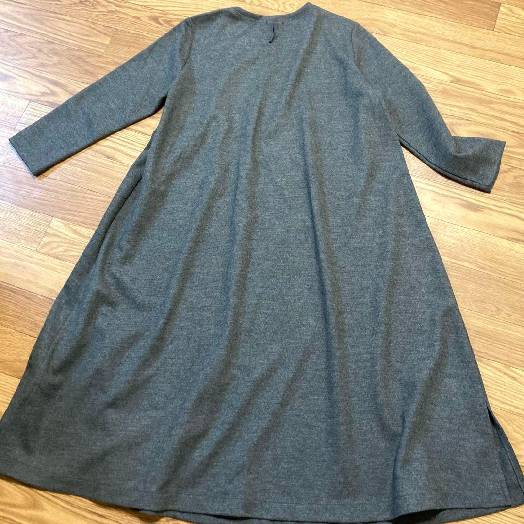 M.Fil ウール100% Aライン　チュニック　ワンピース　38