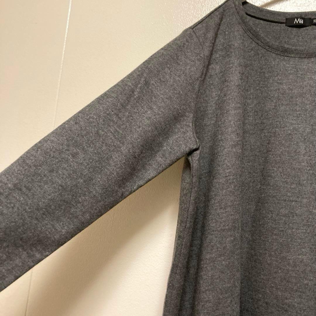 M.Fil ウール100% Aライン　チュニック　ワンピース　38