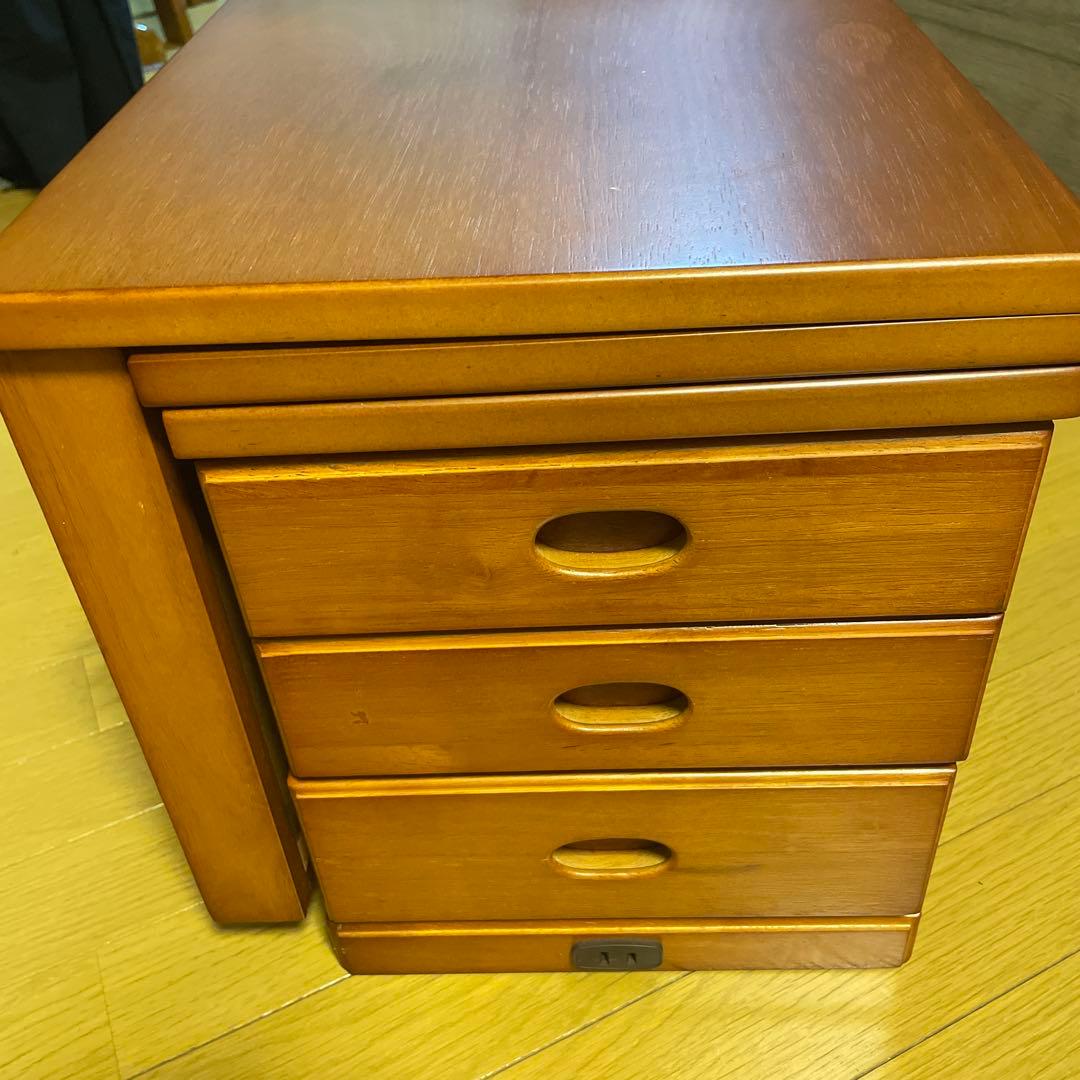 木製デスク 折りたたみ文机　座机