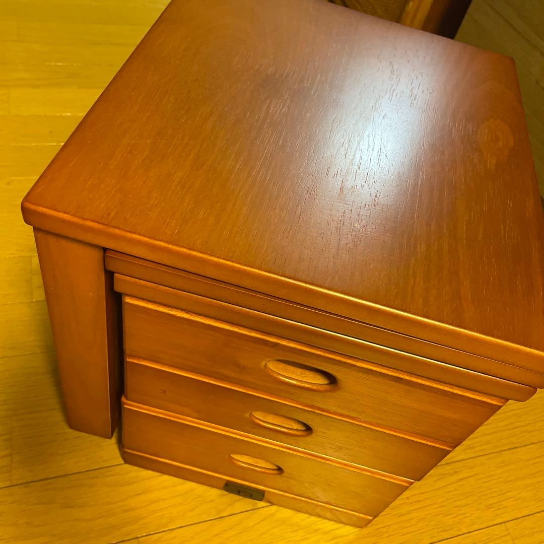 木製デスク 折りたたみ文机　座机