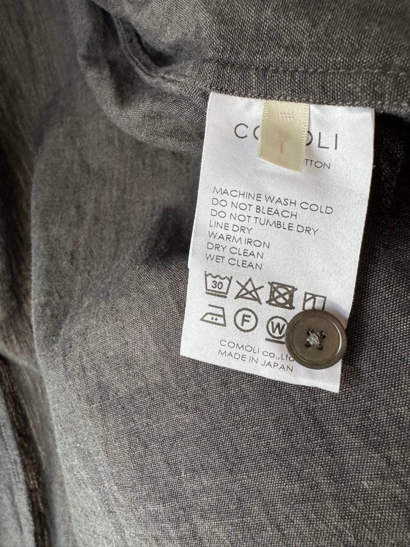 COMOLI ベタシャン シャツジャケット
