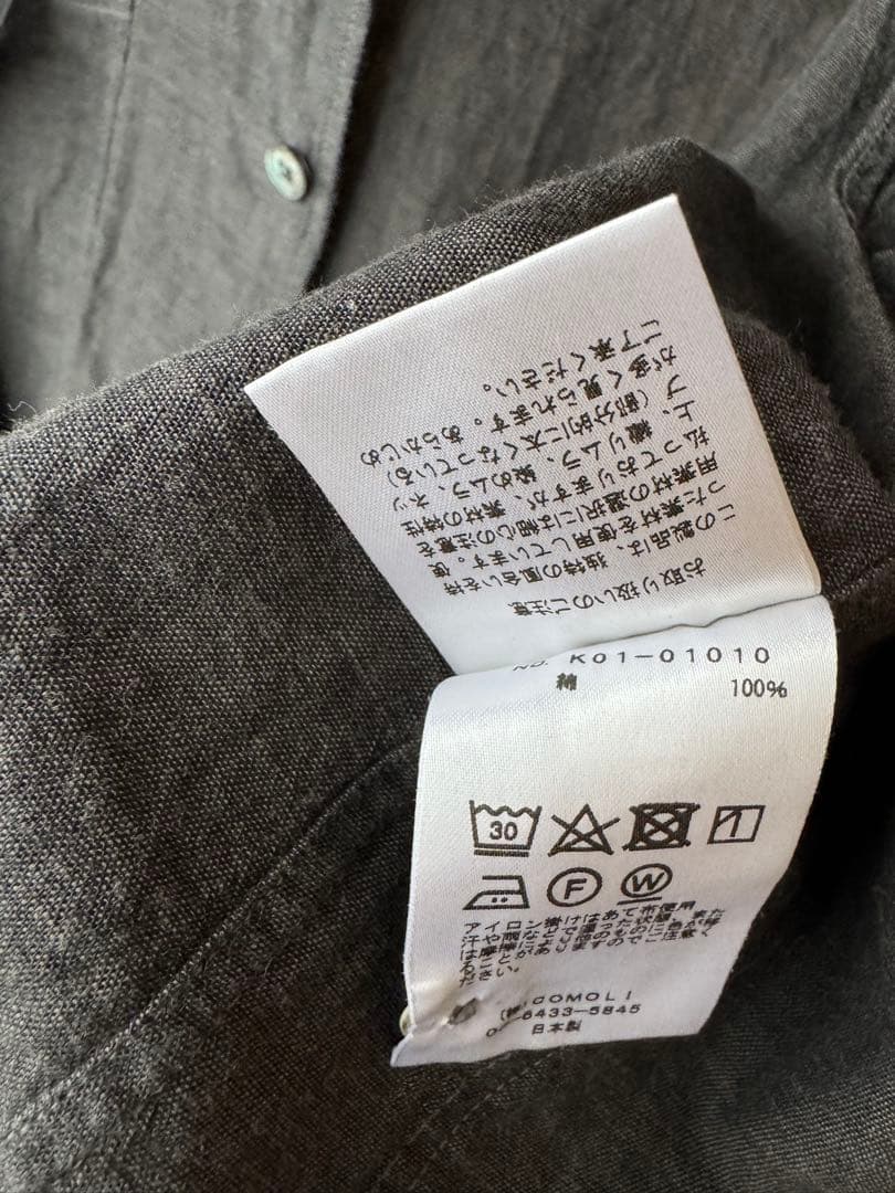 COMOLI ベタシャン シャツジャケット