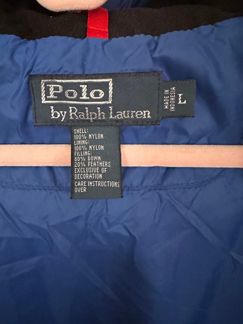 Polo by Ralph Lauren レッドダウンベスト 【L】