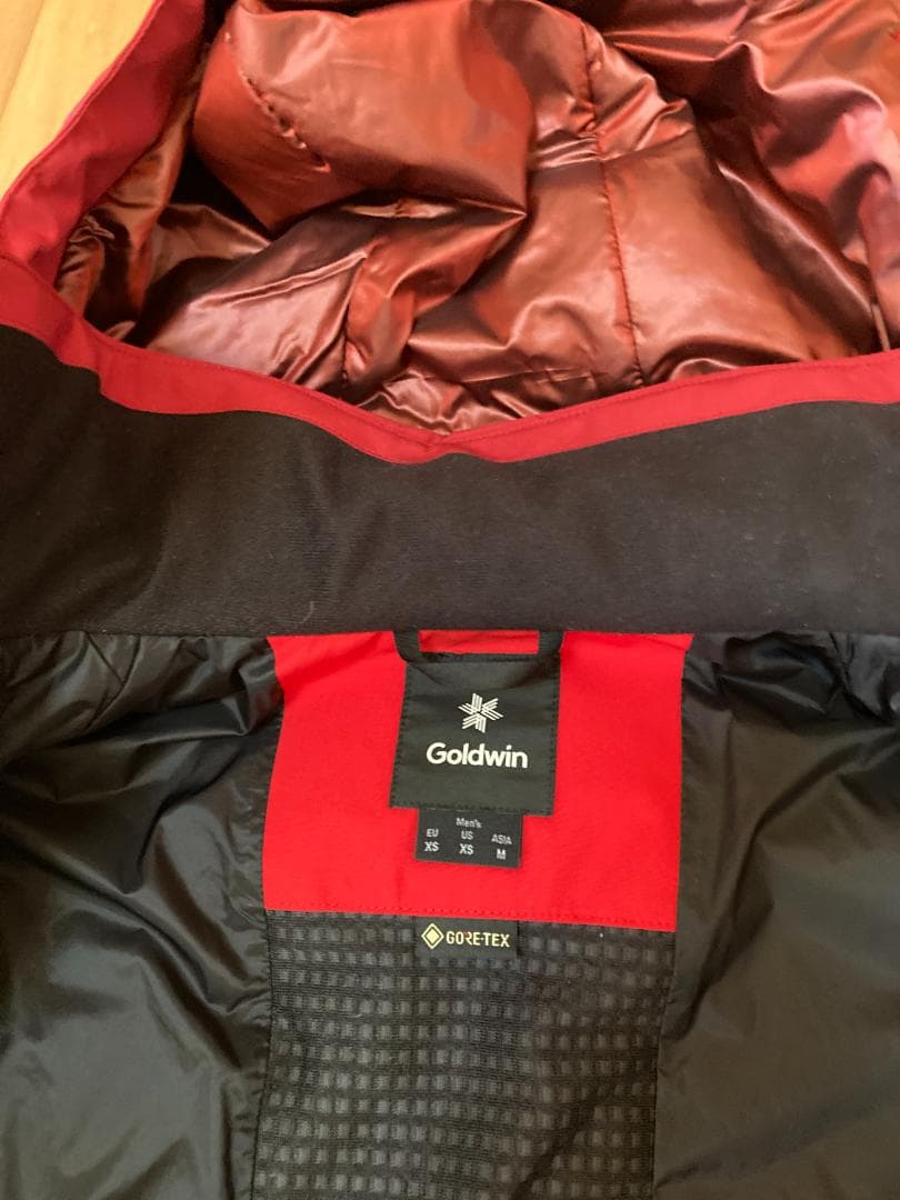 Goldwin Tellus Jacket ファイヤーレッド　メンズ