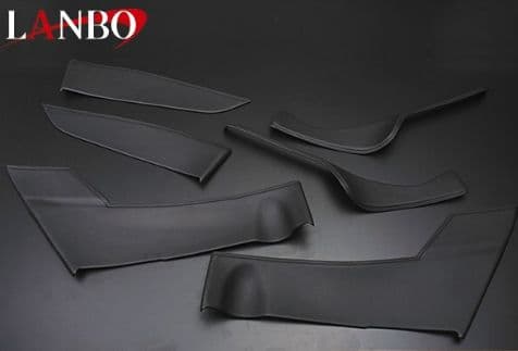 C-HR LANBO レザードアパネル ブラック×ブラック