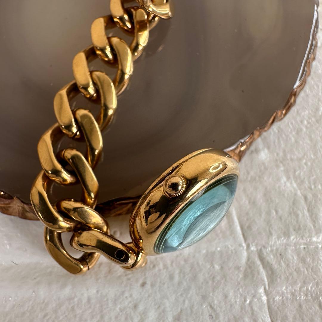 極希少 SEIKO 1E20-2000 チェーン腕時計 稼動品 ゴールド