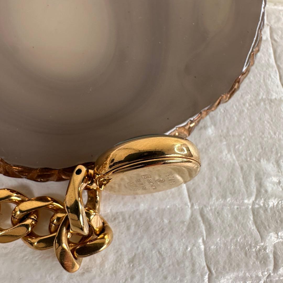 極希少 SEIKO 1E20-2000 チェーン腕時計 稼動品 ゴールド