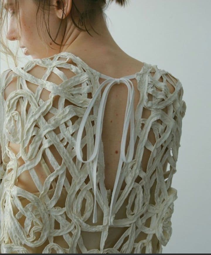 新品未使用 エトレトウキョウ ブレードパターンノースリーブオールインワン M