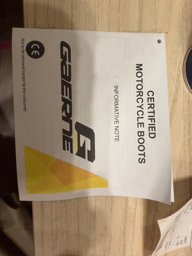 バイクウェア・装備 gaerne fastback BLACK26.5