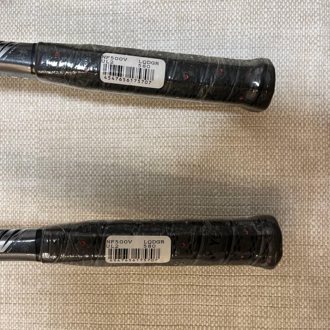 新品未使用ラケット2本セット！　ヨネックス　ナノフォース500V ソフトテニス