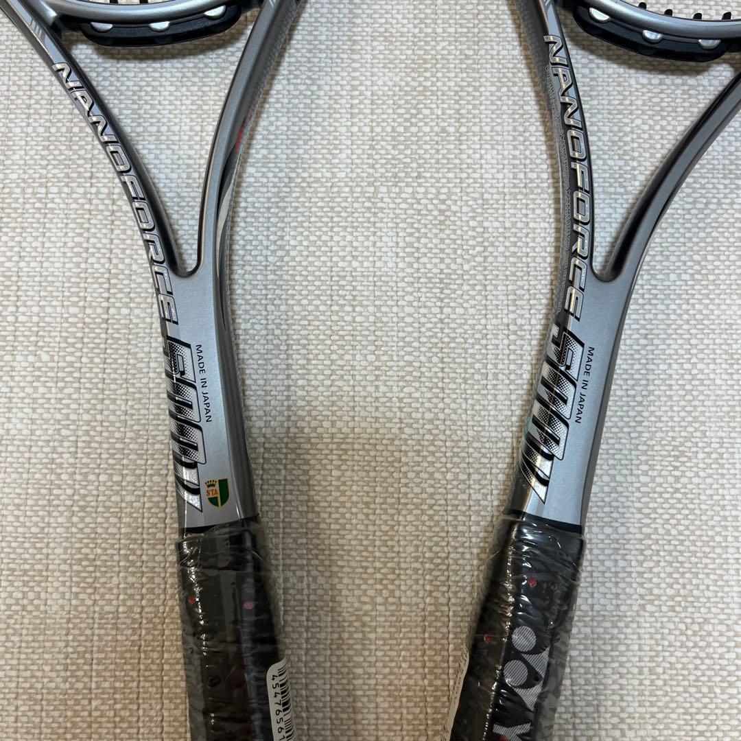 新品未使用ラケット2本セット！　ヨネックス　ナノフォース500V ソフトテニス