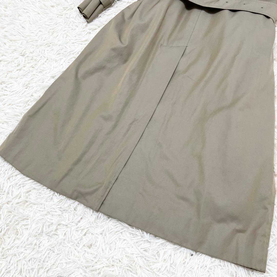 バーバリーズ　トレンチコート　ライナー　ロング　ノバチェック　ベルト　ベージュ