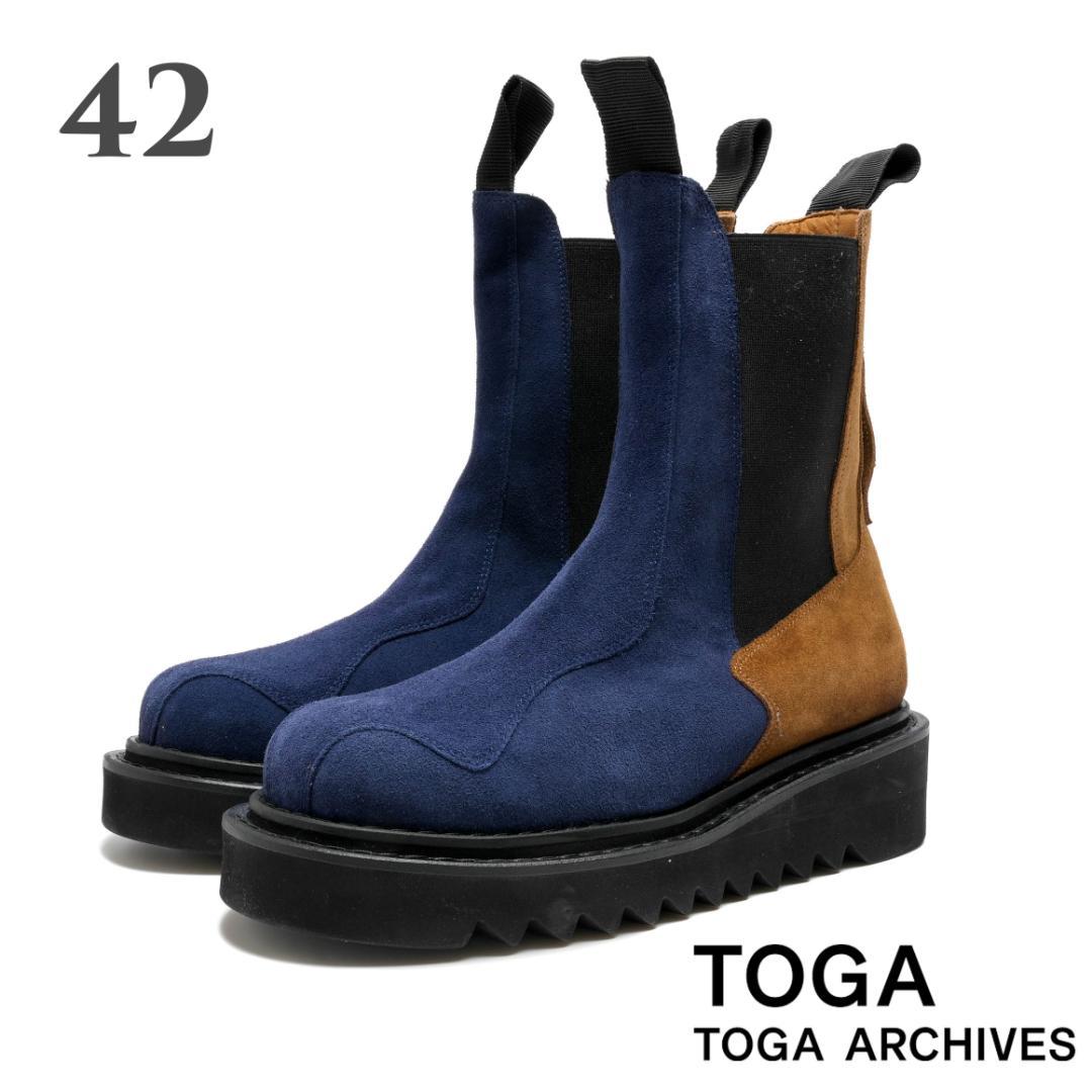 新品 TOGA VIRILIS スウェードレザー ブーツ