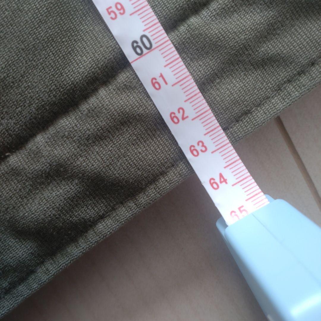 ぎんファー付きオリーブグリーンミリタリージャケット