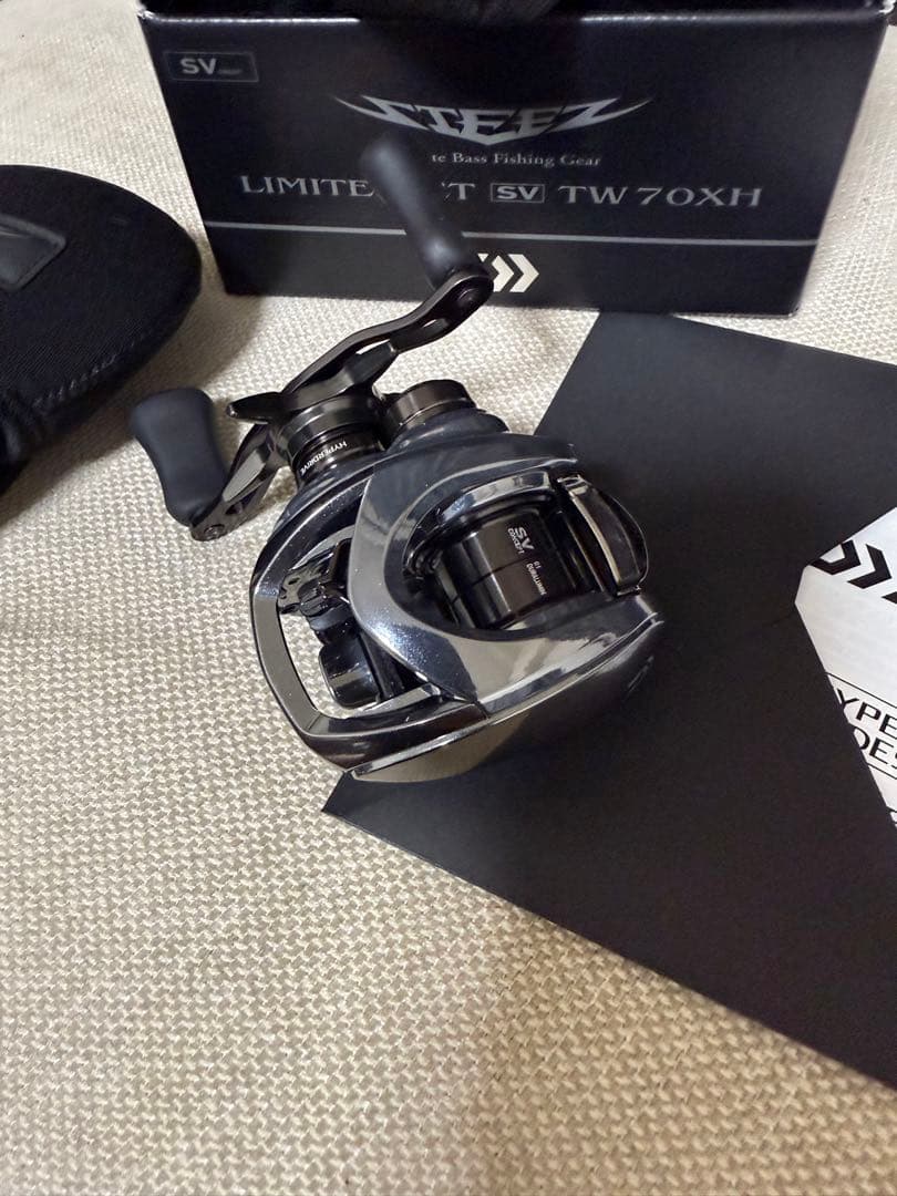 ダイワ　25スティーズリミテッドct sv tw 右巻き