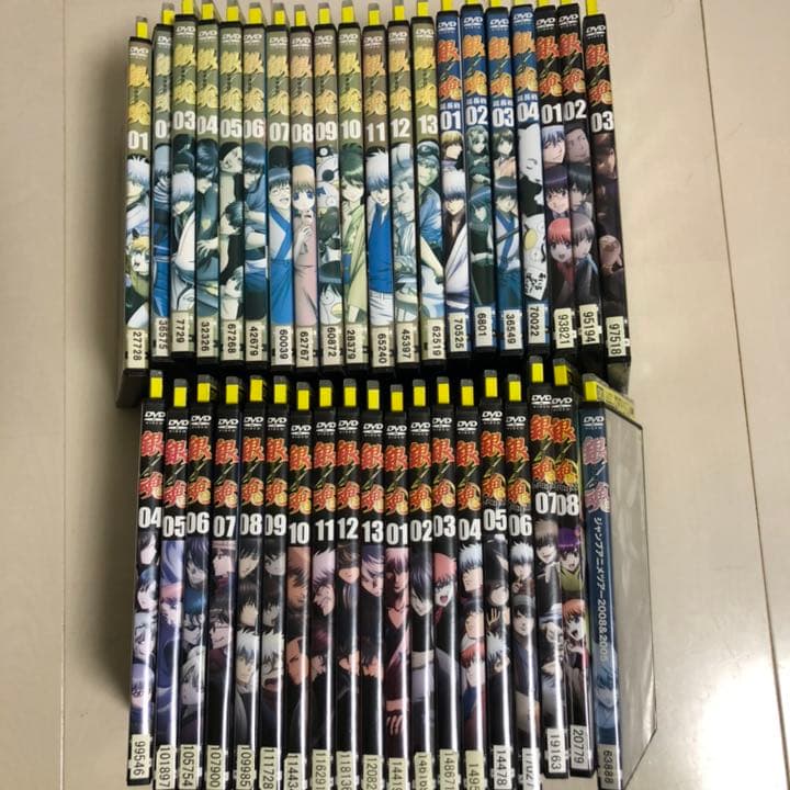 豪華DVD91枚 1〜339話 シーズン1234、銀魂'、延長戦、銀魂゜、銀魂.