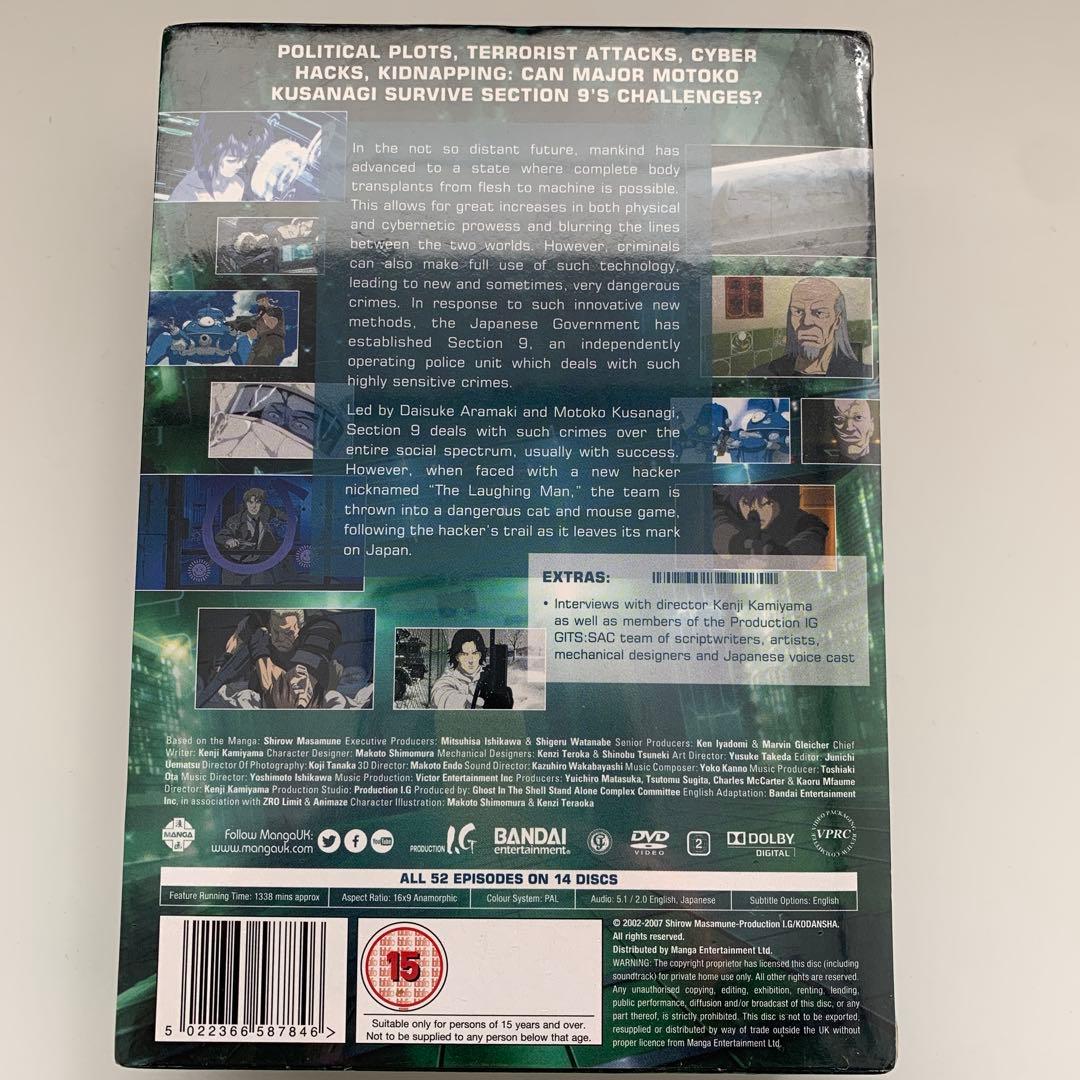 攻殻機動隊 STAND ALONE COMPLEX 1st&2nd import