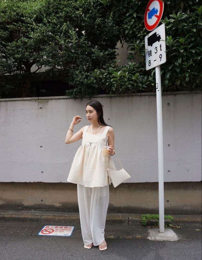 FOIL PRINT BABY TUNIC TOP　Ameri vintage