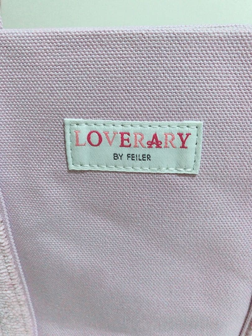 ラブラリーバイフェイラー オールドテディガール ワッペン トートバッグ 小