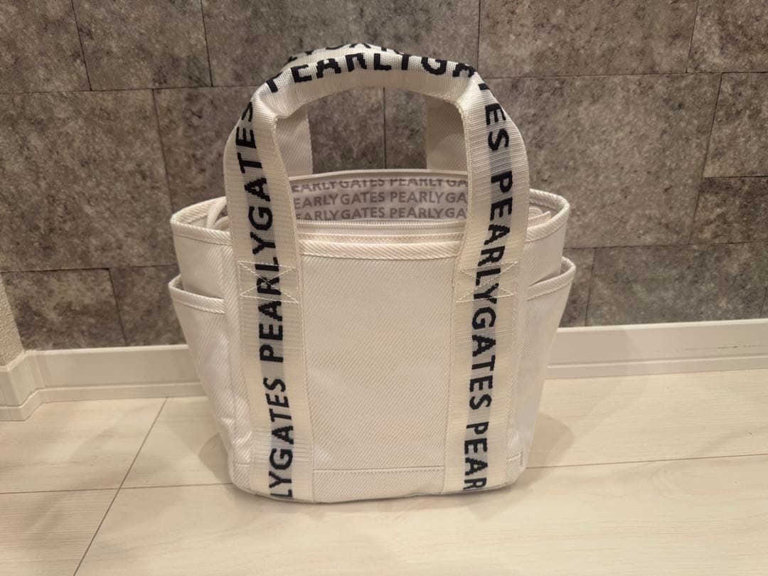 ✨新品同様✨PEARLY GATES パーリゲイツ　ゴルフカートバッグ ホワイト