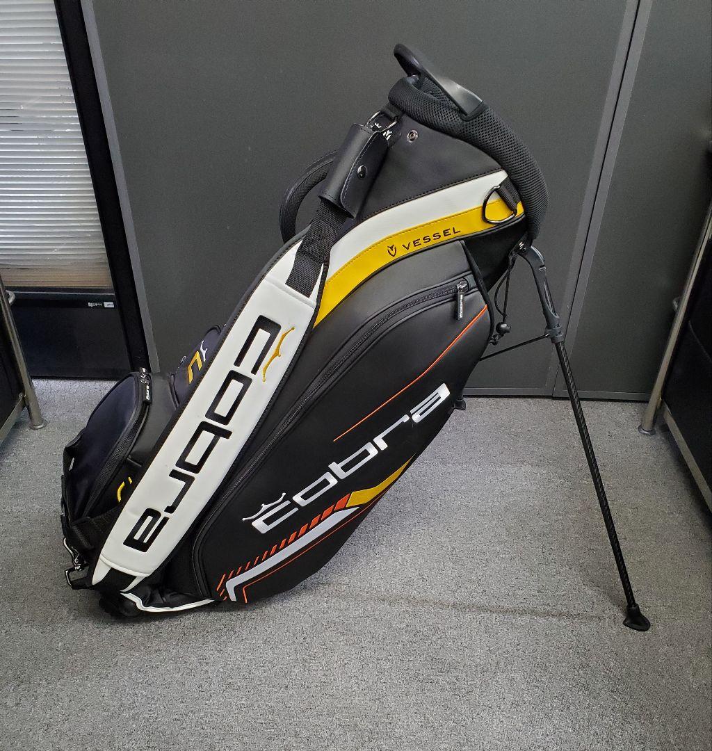 Cobra Vessel キャディバッグ 黒/黄