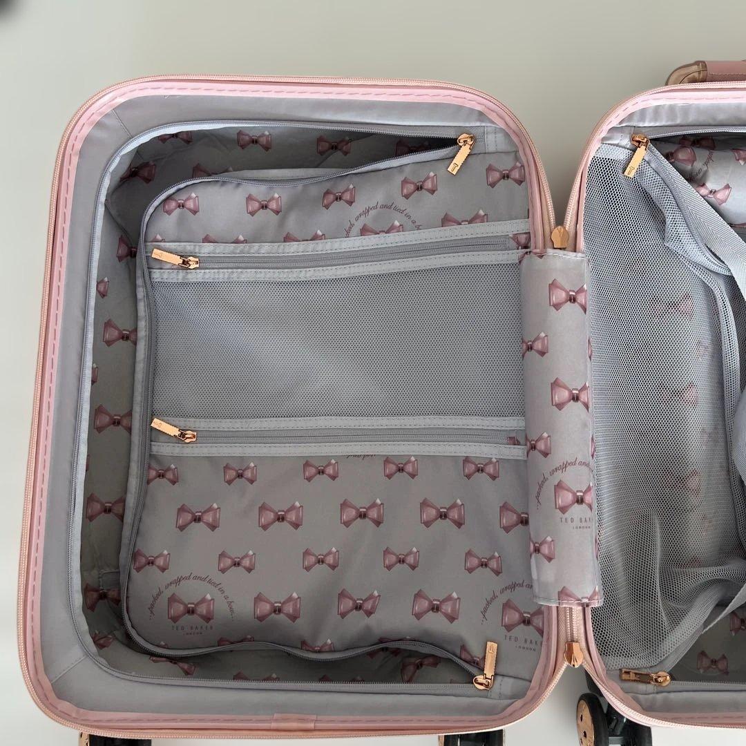 TED BAKER キャリーバッグ ピンク　機内持込スーツケース