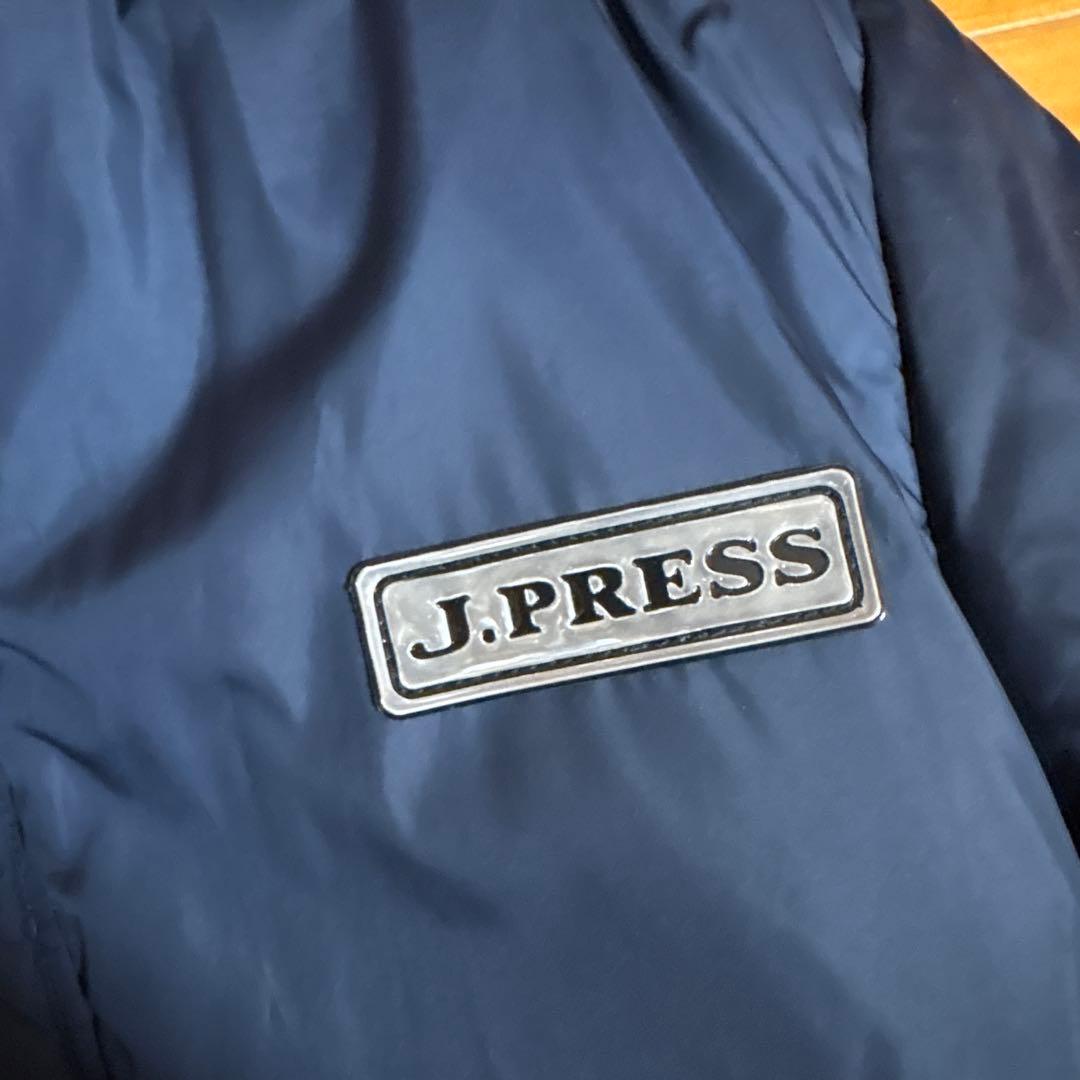 J.PRESS ネイビー ダウンジャケット 160サイズ