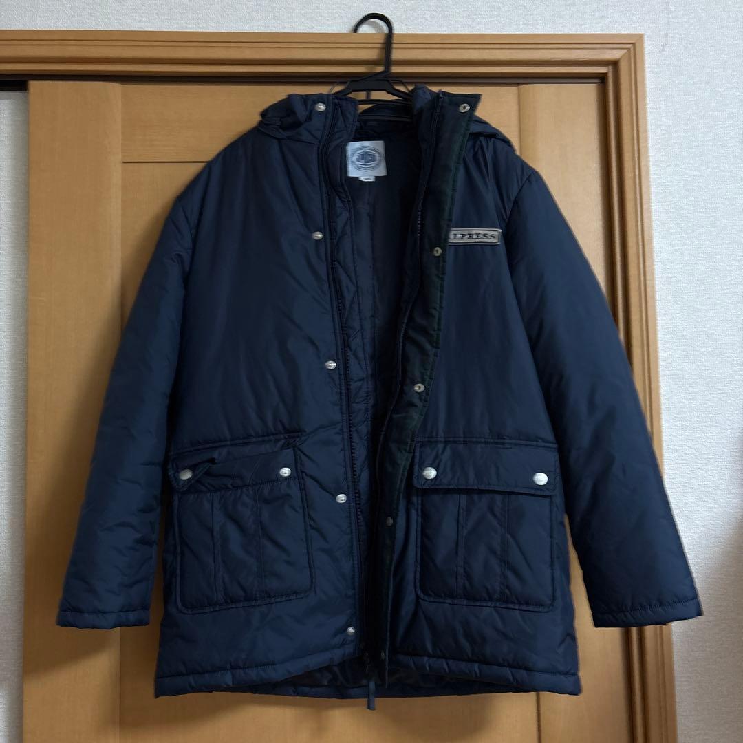 J.PRESS ネイビー ダウンジャケット 160サイズ