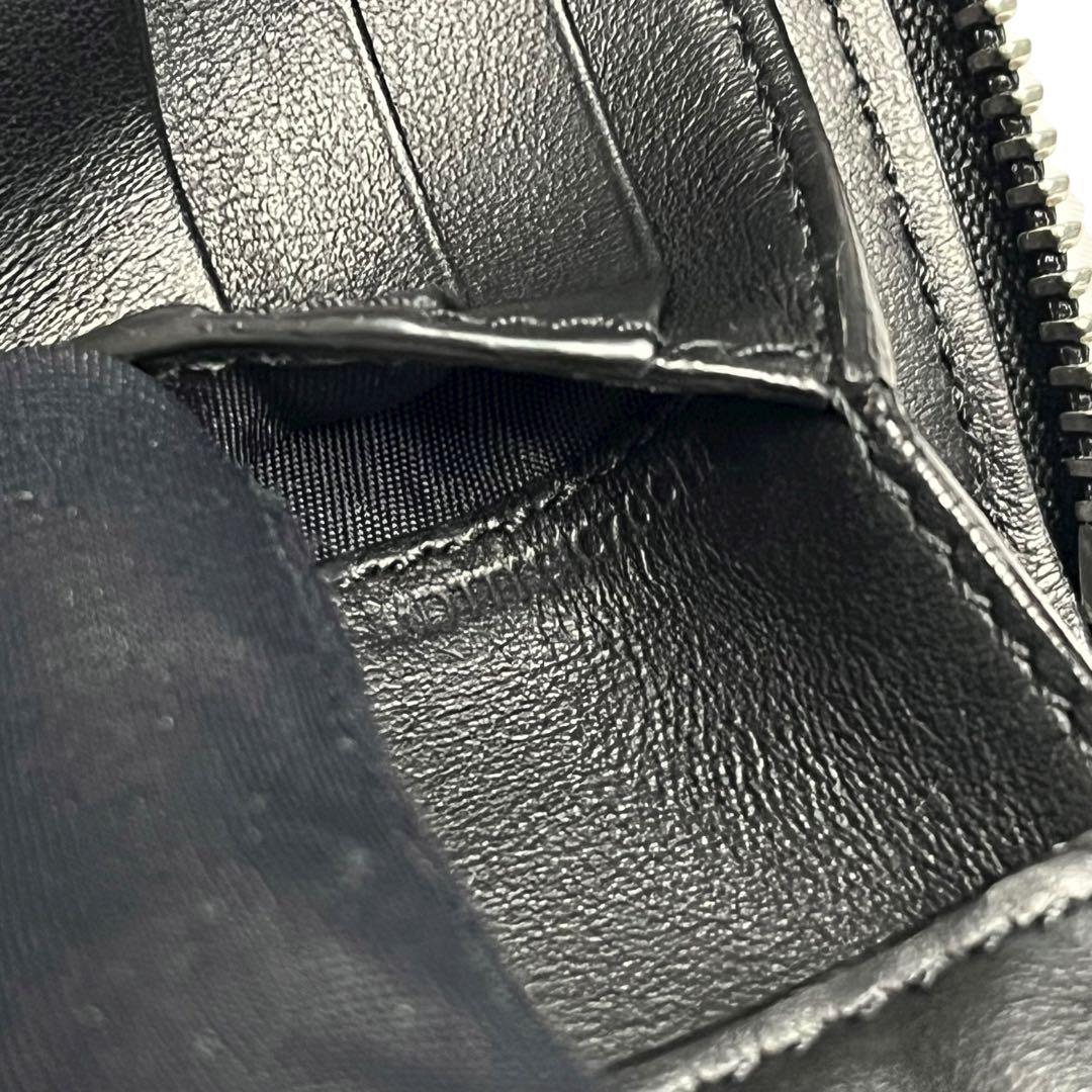 希少✨バーバリー 二つ折り財布 ダニエルズ ノバチェック レザー ブラック