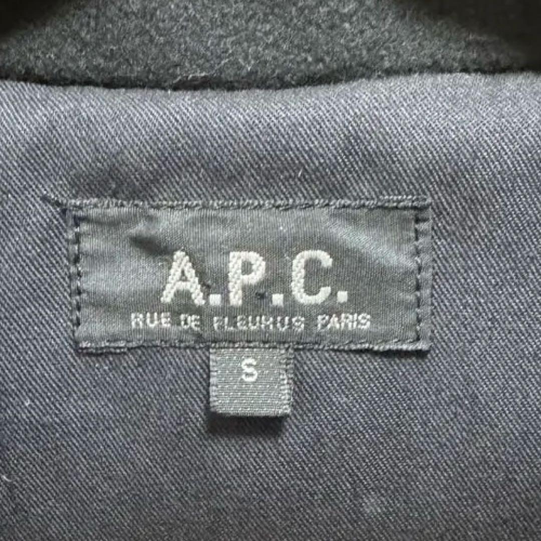 A.P.C. ドンキージャケット ウール レザー フランス製　希少