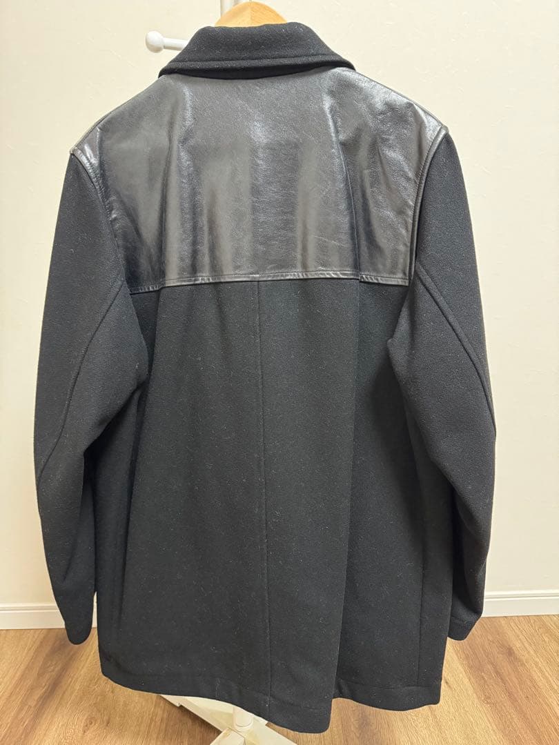 A.P.C. ドンキージャケット ウール レザー フランス製　希少