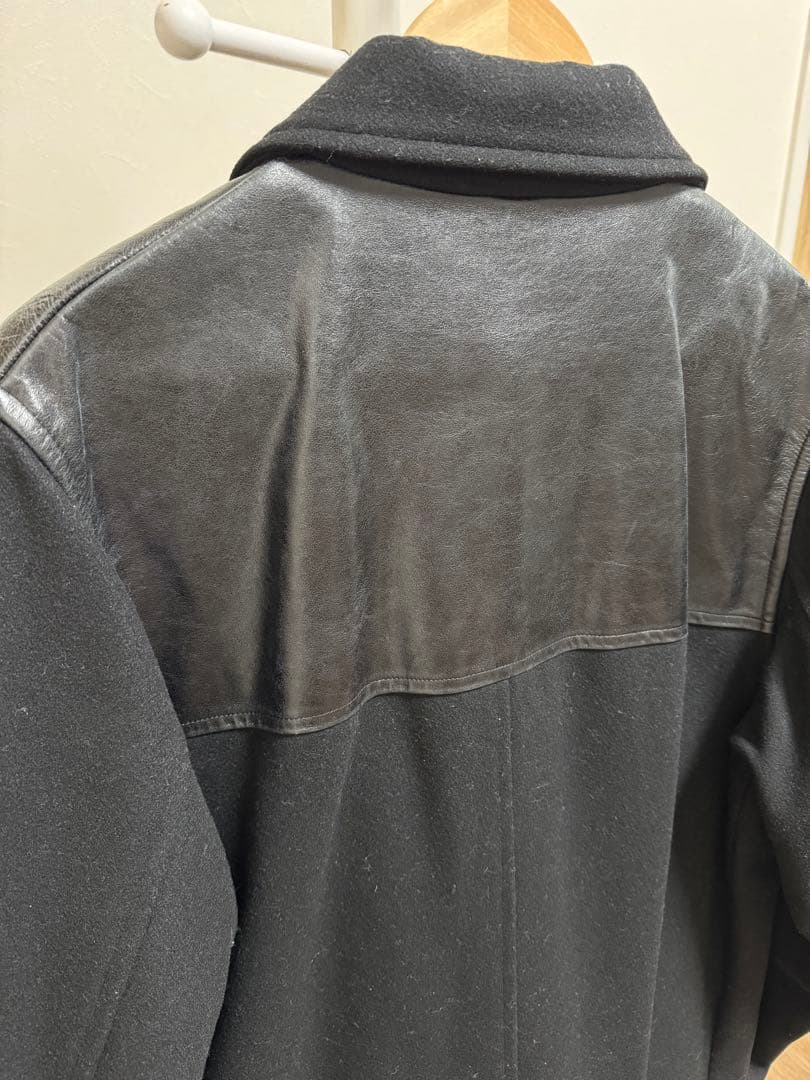 A.P.C. ドンキージャケット ウール レザー フランス製　希少