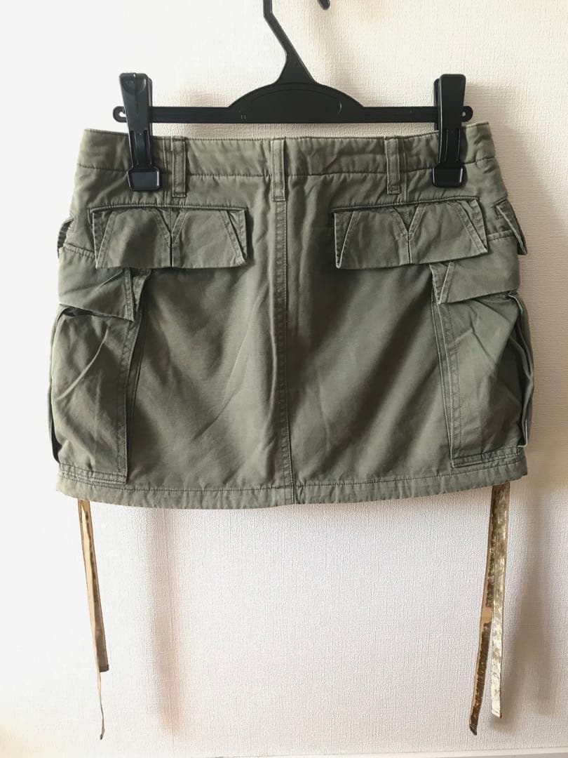 undercover アンダーカバー スカートカーゴ カーキ