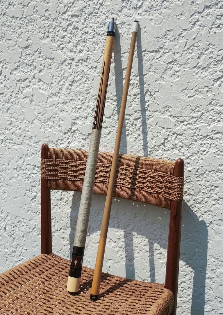 ビリヤード JOSS Custom Cues 1983 White Letter Logo