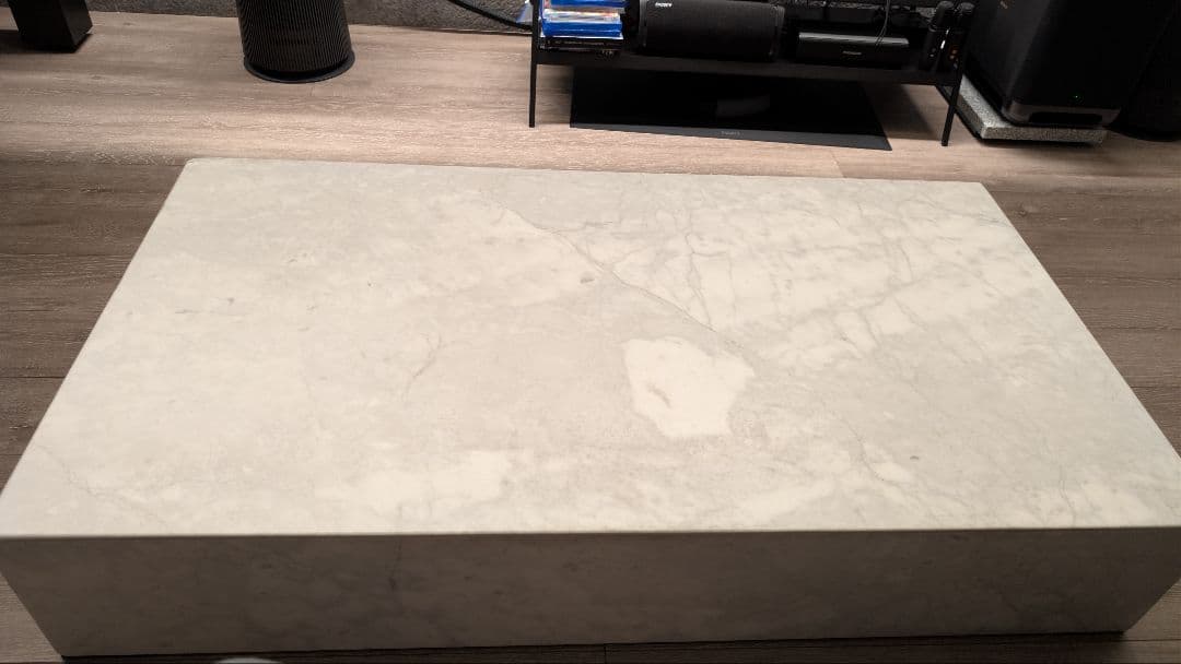 (近日処分予定) 大理石センターローテーブル