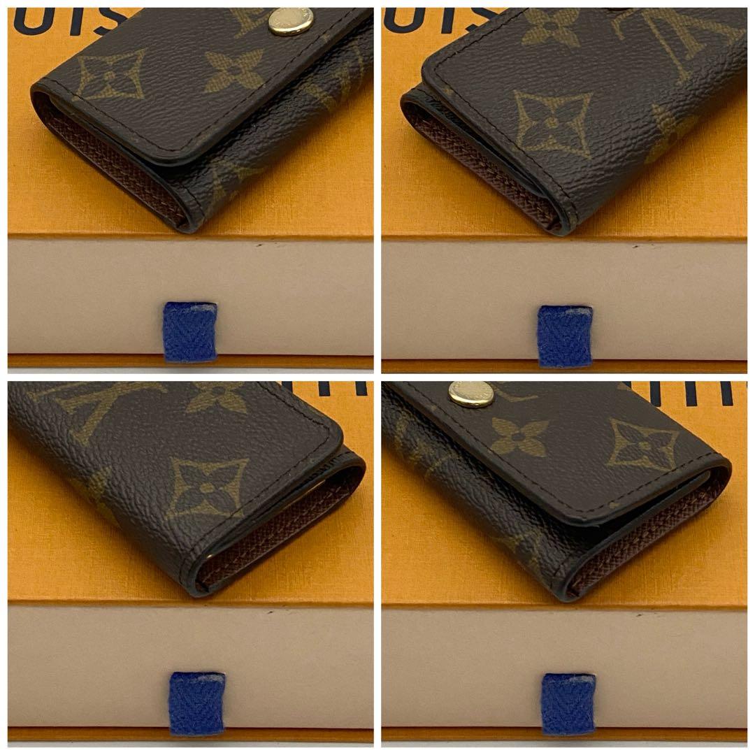 現行モデル　ルイヴィトン　モノグラム　キーケース　ミュルティクレ4