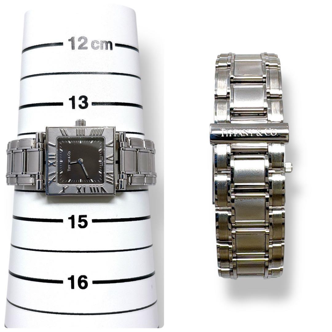 ティファニー アトラス スクエア クォーツ QZ レディース 腕時計 ブランド