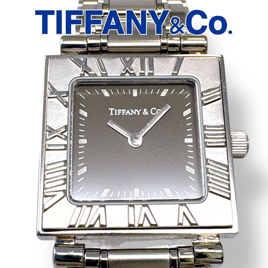 ティファニー アトラス スクエア クォーツ QZ レディース 腕時計 ブランド