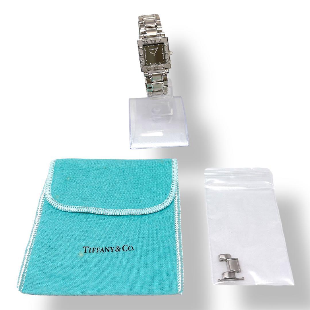 ティファニー アトラス スクエア クォーツ QZ レディース 腕時計 ブランド