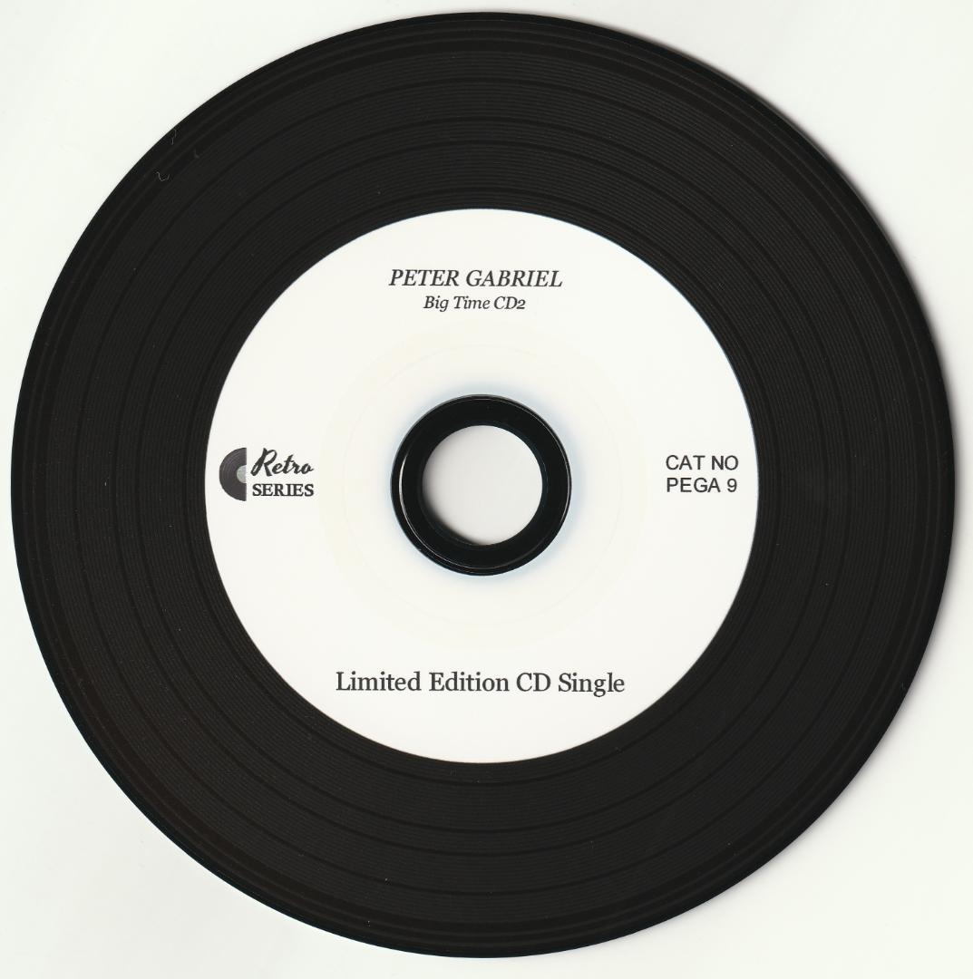 Peter Gabriel　Big Time REMIX　リミックス集 CD