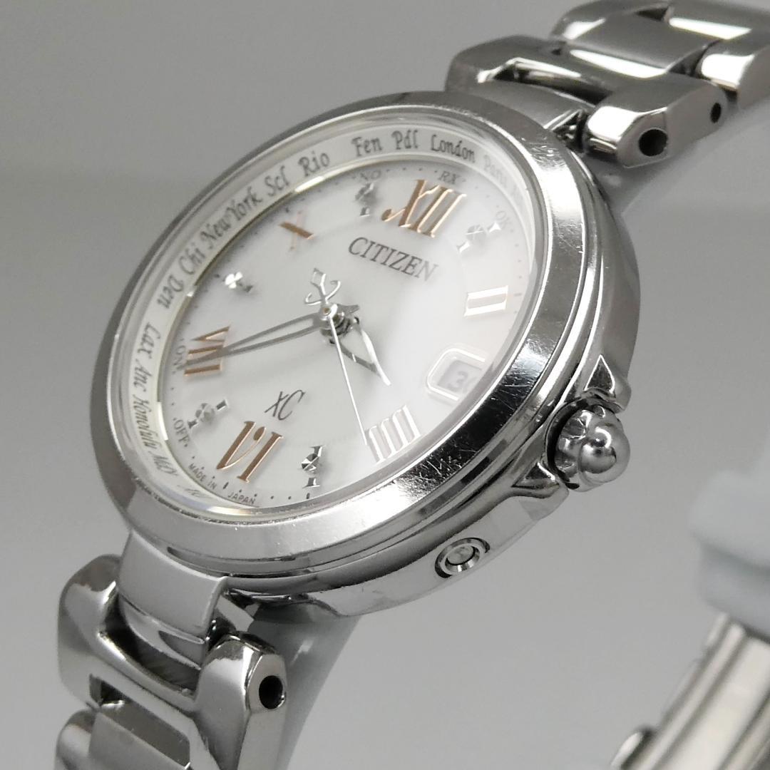 ✴良品稼働品 シチズン xC ハッピーフライト 電波ソーラー 17㎝ 現行販売品